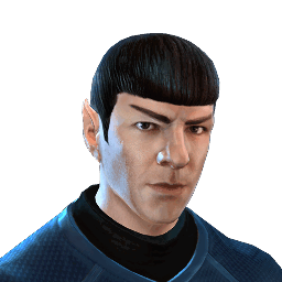 Spock portrait from the Explorer catalog
